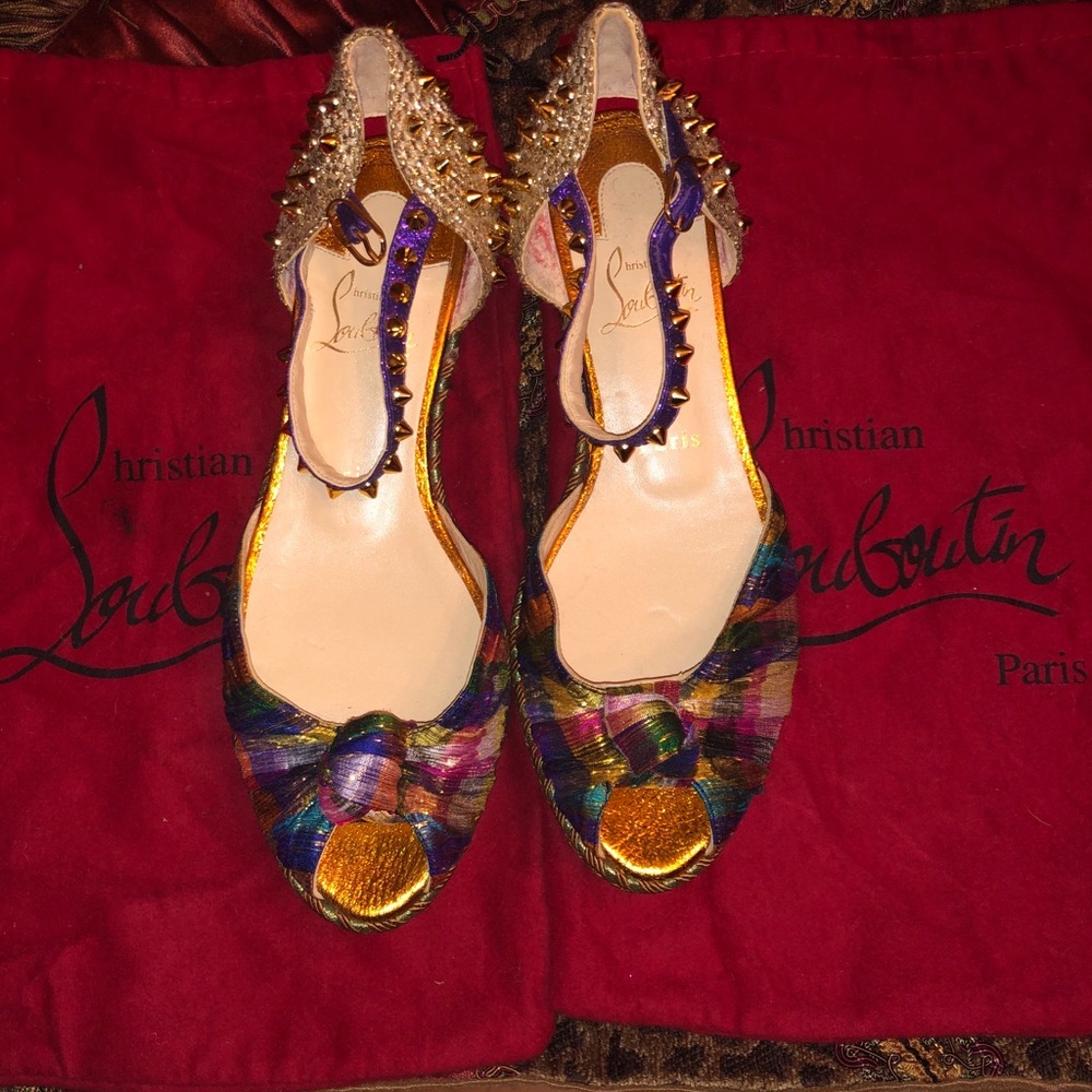 Christian Louboutin Espadrille Sandals